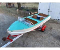 Vintage Lone Star Admiral Deluxe boat