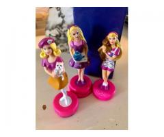 Three vintage Barbie stamps