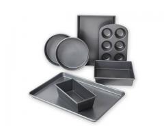 Chicago Metallic™ Professional 7-Piece Bakeware Set with Armor-Glide Coating