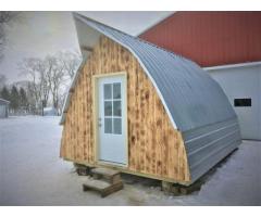 Timber Arched Cabin