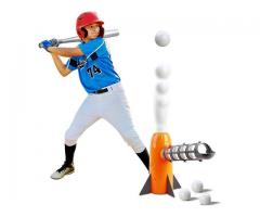 Toy Baseball Set for Kids, Automatic Baseball Pitching Machine with 8 Balls- new in box