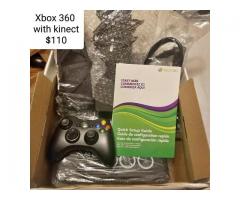 Xbox 360 with kinect. Price FIRM. 1 week full refund. Games cost extra. Ships from Va