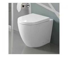 Swiss Madison sublime dual-flush back to the wall toilet