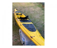 Rare 17’ expedition kayak: navigation ready