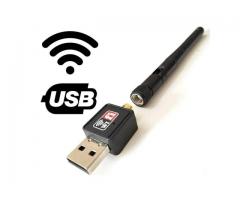USB WiFi Adapter w/Detachable Antenna