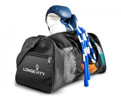 Gym Bag Breathable Mesh for Sweaty Clothes and Equipment | No More Stink