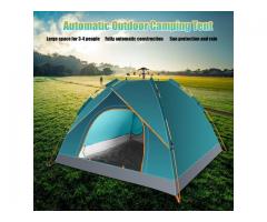 Instant Pop-Up Tent 3-4 People Camping Hiking Canopy