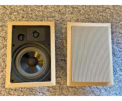6" 2-Way In-Wall Speaker Pair (CSI / SPECO)