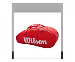Wilson Super Tour 2 Compartment Small Tennis Bag Infrared
