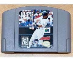 Nintendo 64 N64 All Star Baseball 99 Video Game