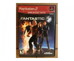 Fantastic 4 Greatest Hits PS2 video game