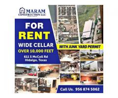 Warehouse for rent in Hidalgo with Permit