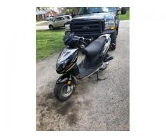 Delray 50cc moped. Only 2 original miles on it. Everything works except blinkers