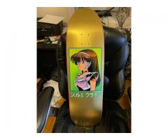 Rare Jeremy Klein - JK Industries Skate Deck SIGNED In GOLD Free Shipping