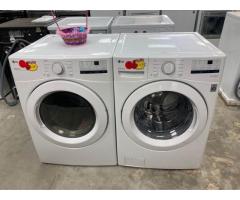 Biggest discounted washer and electric dryer