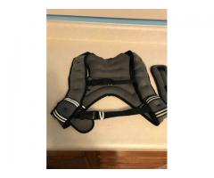 NWT. 16 lbs weighted vest w/ 2lb arm or leg weights $40