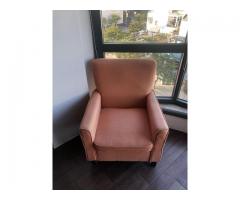 [MOVE OUT SALE] Tan Orange Armchair