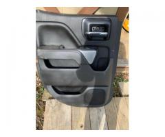 Chevy Silverado 2014-2018 rear driver side door panel