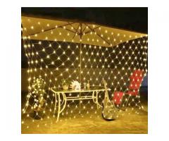 96 LED Net Grid String Lights Decorate Garden Fairy