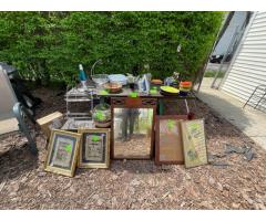 Moving Yard Sale! Everything must go! Today and tomorrow