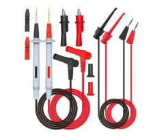 Brand New! Multimeter Test Leads Kit with Push On Alligator Clips 1000V 20A