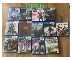 PS4 games New and Used