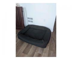 Large Indoor/Outdoor Dog Bed - Black
