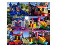 Tables, Chairs, Bounce house, Tents, Heaters in California