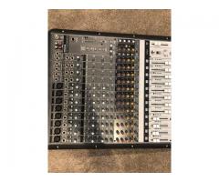 Mackie Onyx 1620 mixing console.