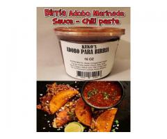Birria adobo marinade sauce chilli paste simmer sauce
