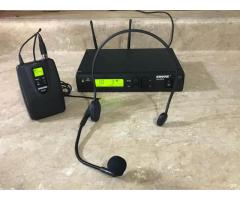 Shure ULX wireless headset diadema microphone$280 price firm no trades