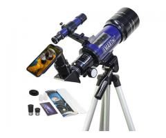 Refractor Telescope 70mm/360mm Double Eyepieces Tripod Finderscope Portable Astronomy Star