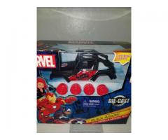 New Marvel Avengers Black Widow Die Cast Model Kit Car