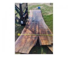 ive edge wood slabs black walnut, oak, pecan, cherry, cypress, cedar and driftwood 100 $
