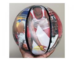 Custom and Personalized Basketball With Image Wrap