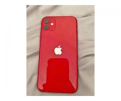 Red iphone 11