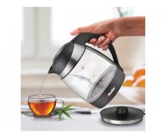 Electric Kettle Speed Boil Tech, Cordless LED Light Fresh Water Auto Shut-Off Boil-Dry Protection