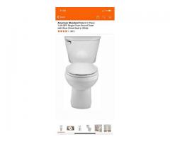 American Standard Complete White Toilet