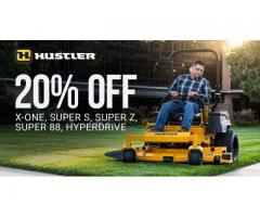 Hustler Turf Super Sales Event