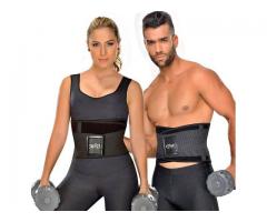 Latex exercise and back support belts