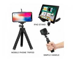 Flexible Tripod Octopus Bluetooth Remote Universal For iPhone Samsung Phone Hold