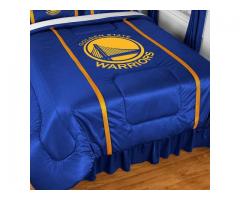Nba Golden State Warriors Bed Comforter Basketball Team Logo Bedding