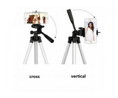 Portable Professional Camera Tripod Phone Stand Holder For Cellphone Canon Nikon