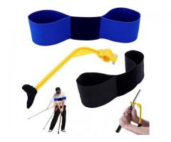 Golf Swing Training Aids, 1 Pack Golf Swing Correcting Tool, 2 Pack Swing Arm Band for Beginners
