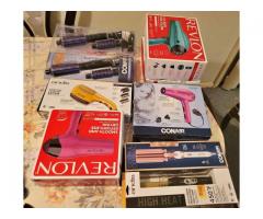 Hair dryer and styler tools (prices is on the picture)
