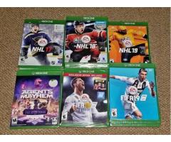 Lot of new sealed Sony XBOX one games. 2 for $10