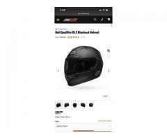 Bell Qualifier DLX blackout helmet