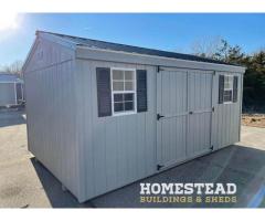 10x16 Storage sheds for sale / Storage buildings / No credit check rent to own