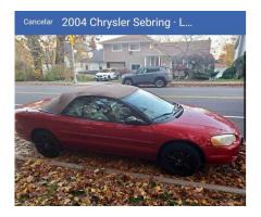 2004 Chrysler Sebring LXi Convertible 2D