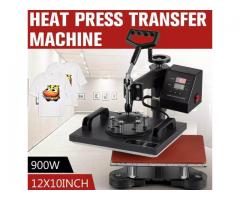 NEW 12”x10” Digital Heat Press Machine T-Shirt Sublimation Printer Vinyl Transfer